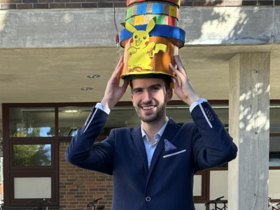 Krzysztof graduated. Congratulations!